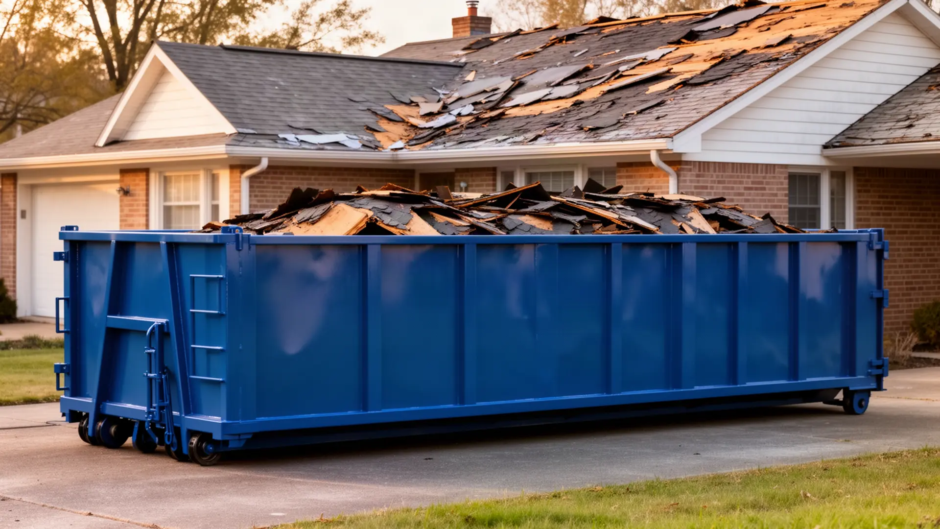 Roll-off dumpster from Loma Verde Dumpster Rental in Laguna Niguel, CA